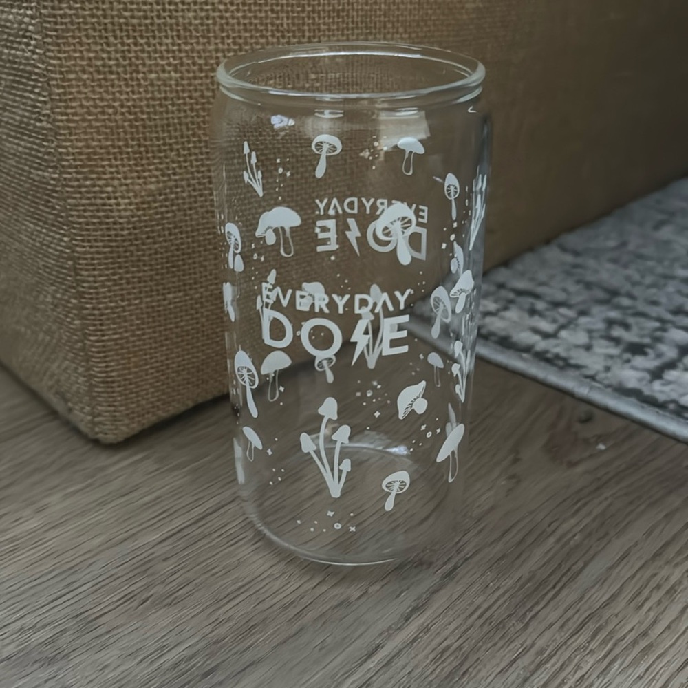 Mushroom Glass-Everyday Doze